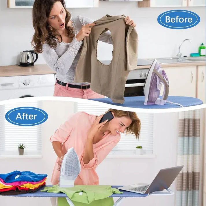 ๐งบ Reusable Ironing Protective Mesh Pad | Non-Stick Heat Resistant Iron Guard Cover