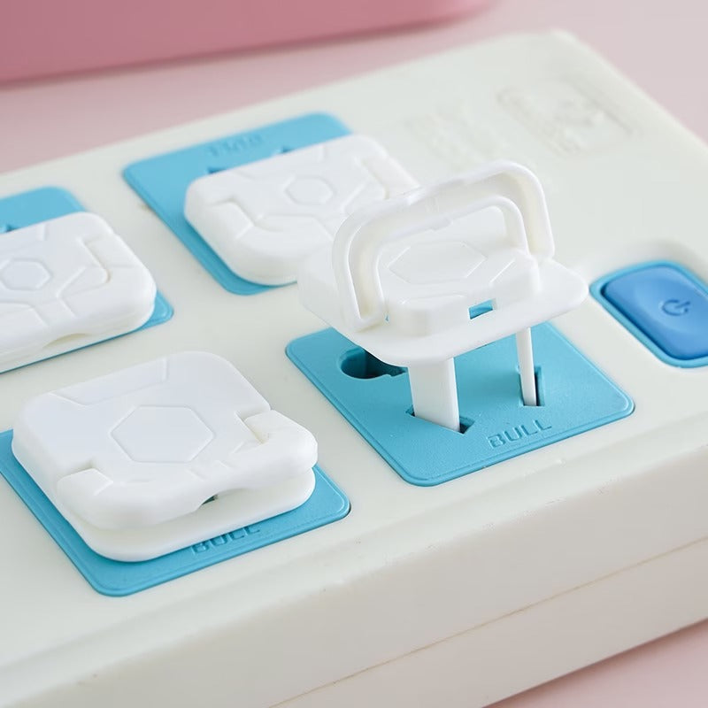 Universal Child Safety Electrical Outlet Plug Covers | 2-Prong & 3-Prong Baby Proof Socket Protectors