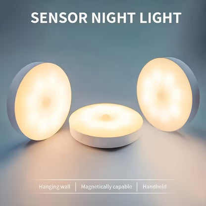 Wireless USB Rechargeable Motion Sensor Night Light | LED Cabinet, Wardrobe & Stair Light