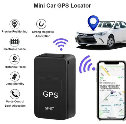 📍 Mini GPS Tracker GF-07 | Real-Time Vehicle, Kids & Pet Tracking Device
