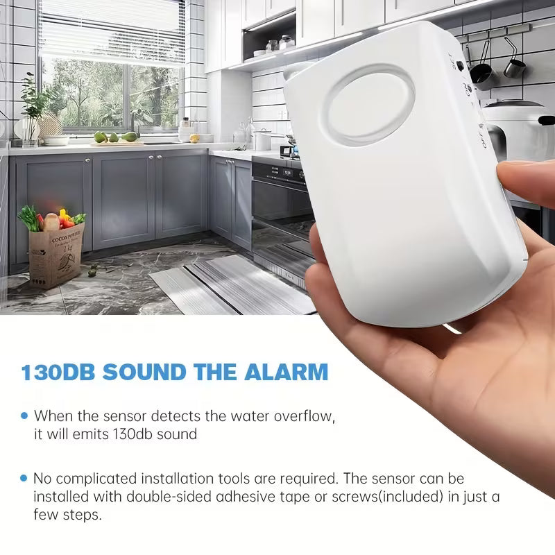 🚨 Water Immersion Alarm – Wireless Water Leak & Flood Detection Alarm