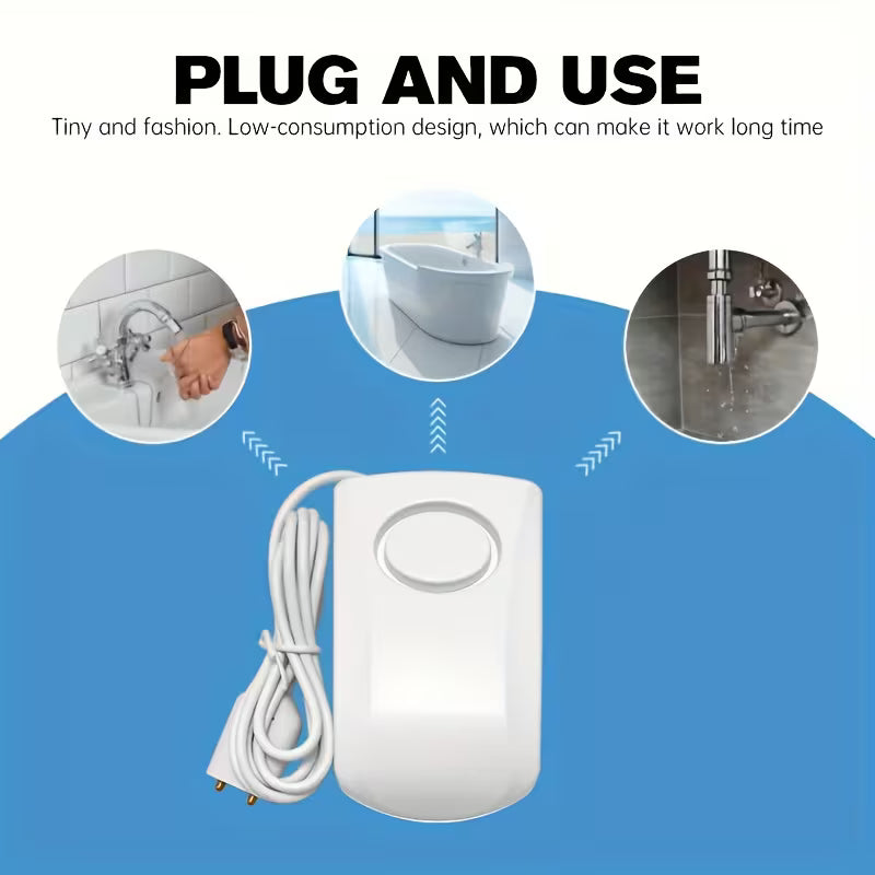 🚨 Water Immersion Alarm – Wireless Water Leak & Flood Detection Alarm