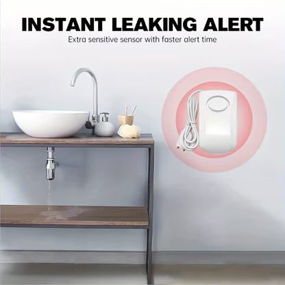 🚨 Water Immersion Alarm – Wireless Water Leak & Flood Detection Alarm