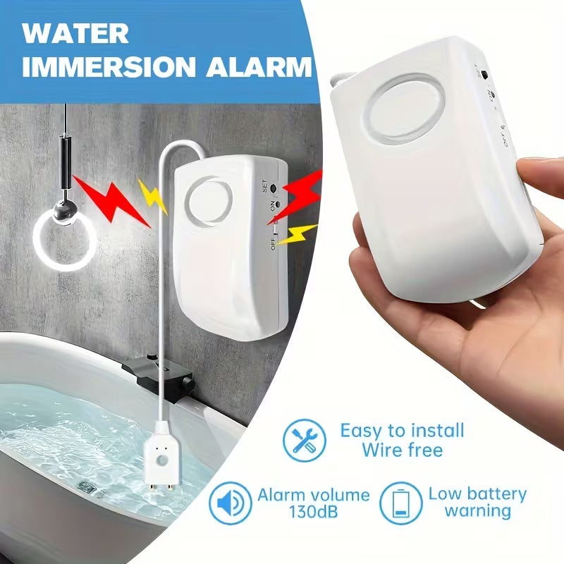 🚨 Water Immersion Alarm – Wireless Water Leak & Flood Detection Alarm