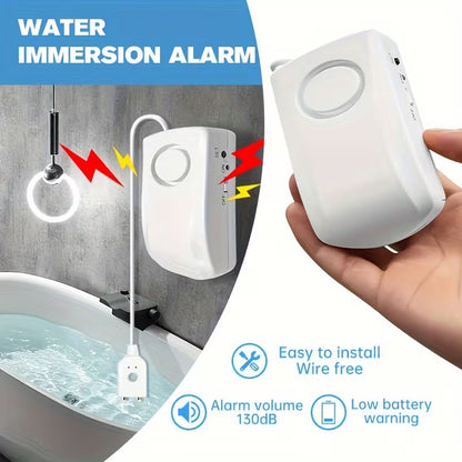 🚨 Water Immersion Alarm – Wireless Water Leak & Flood Detection Alarm