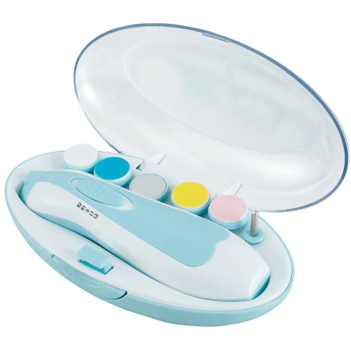 Electric Baby Nail Trimmer Kit – Safe, Gentle & Stress-Free Nail Care