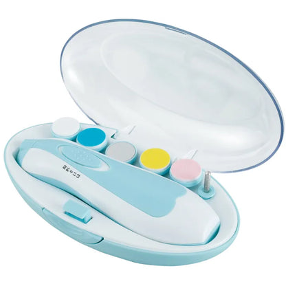 Electric Baby Nail Trimmer Kit – Safe, Gentle & Stress-Free Nail Care