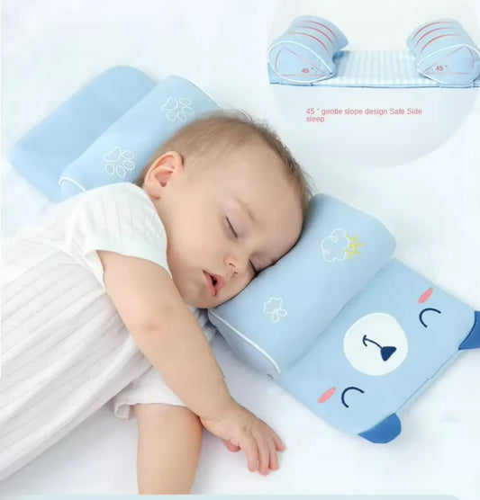 Baby Shaping Head Support Pillow – Newborn Anti-Flat Head Sleeping Cushion