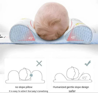 Baby Shaping Head Support Pillow – Newborn Anti-Flat Head Sleeping Cushion