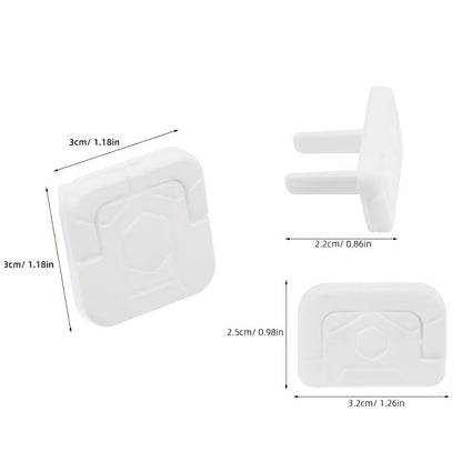 Universal Child Safety Electrical Outlet Plug Covers | 2-Prong & 3-Prong Baby Proof Socket Protectors