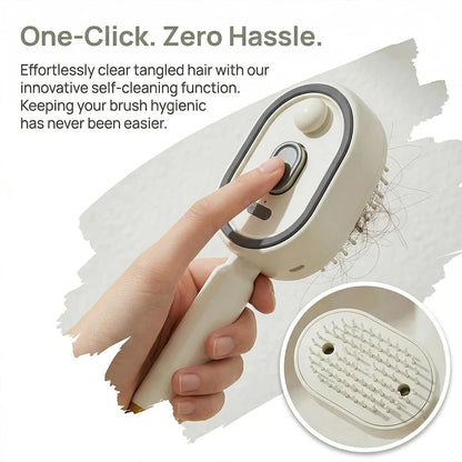 ZaalMart 3-in-1 Electric Spray Hair Comb