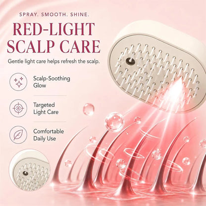 ZaalMart 3-in-1 Electric Spray Hair Comb