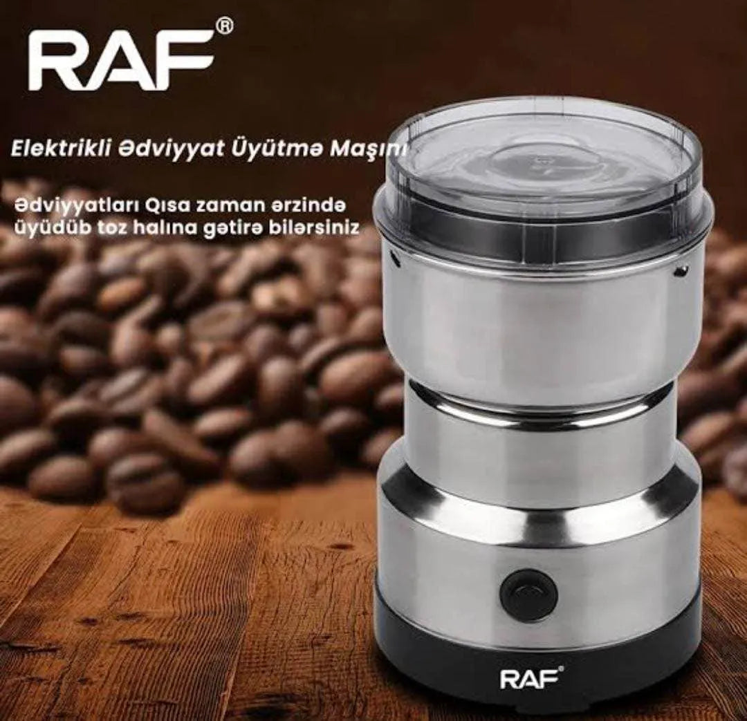 ZaalMart 300W Electric Spice & Coffee Grinder – 4-Blade Stainless Steel Mini Grinder for Nuts, Beans & Masala
