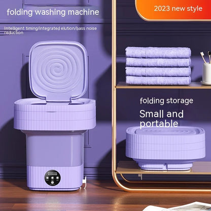 Mini Portable Foldable Baby Washing Machine | Compact Travel Laundry Washer