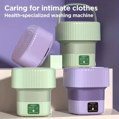 Mini Portable Foldable Baby Washing Machine | Compact Travel Laundry Washer