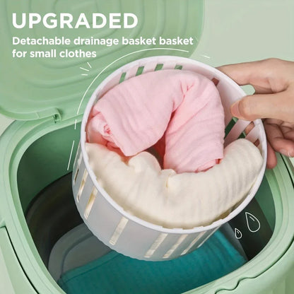 Mini Portable Foldable Baby Washing Machine | Compact Travel Laundry Washer