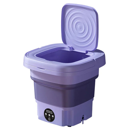 Mini Portable Foldable Baby Washing Machine | Compact Travel Laundry Washer