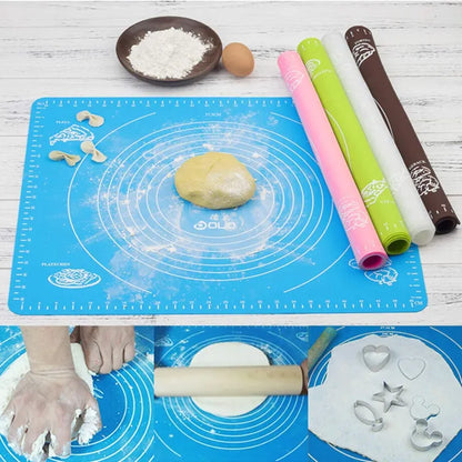 Premium Silicone Roti Making Mat | Non-Stick Anti-Slip Dough Rolling & Baking Mat for Roti, Chapati, Pizza & Pastry