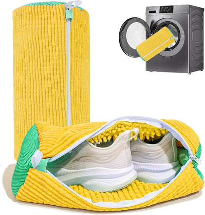 🧺 Shoe Washing Machine Bag – Reusable Sneaker Laundry Mesh Bag for Washer & Dryer