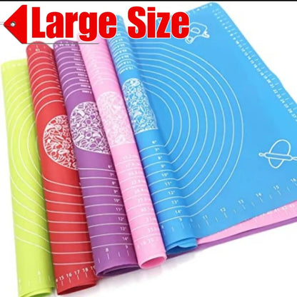 Premium Silicone Roti Making Mat | Non-Stick Anti-Slip Dough Rolling & Baking Mat for Roti, Chapati, Pizza & Pastry