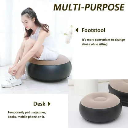 Inflatable Sofa Chair | Portable Air Lounge Couch for Home, Camping, Travel & Outdoor Use