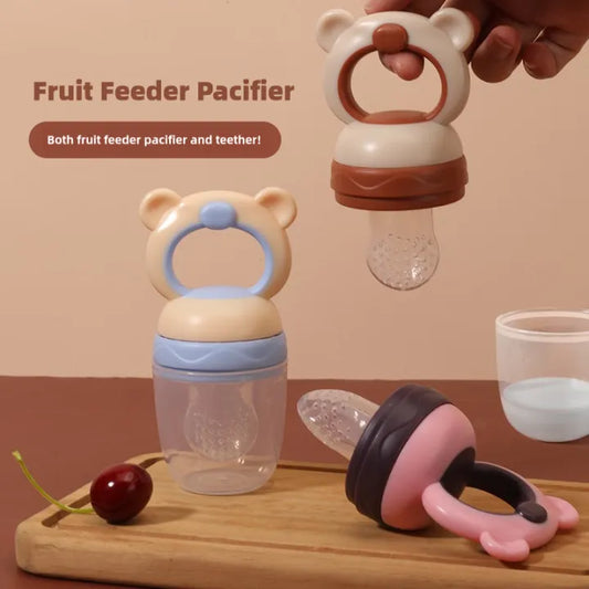 Baby Fruit Feeder Pacifier – Safe, Fun & Mess-Free Feeding